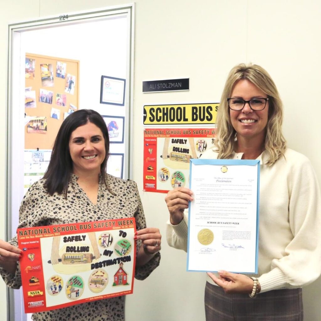 Proclamation of bus safety week